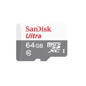 SanDisk Ultra microSDXC 64GB + SD Adapter 100MB/s Class 10 UHS-I
