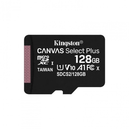 Card de Memorie MicroSDXC Kingston Select Plus, 128GB, Class 10