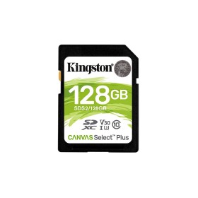 Kingston 128GB SDXC Canvas Select Plus 100R C10 UHS-I U3 V30