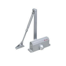 Amortizor hidraulic cu brat SA-5012AW-sv, culoare argintie Pentru: usi cu greutatea de 25-45 kg latime usa ≤900mm Ulei hidraulic