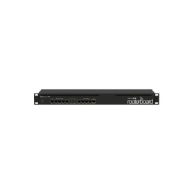 ROUTER MIKROTIK RB2011IL-RM, 5xLAN Fast Ethernet, 5xLAN Gigabit, PoEouton port 10, 1U rackmount, 600MHz CPU, 64MB RAM, RouterOS 