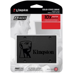 KINGSTON A400 480GB SSD, 2.5” 7mm, SATA 6 Gb/s, Read/Write: 500 / 450 MB/s