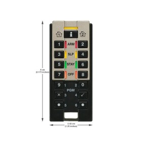 Telecomandă-Tastatură cu comunicatie bidirectionala Paradox REM3 Memorarea stării sistemului Telecomanda REM3 va păstra în memor