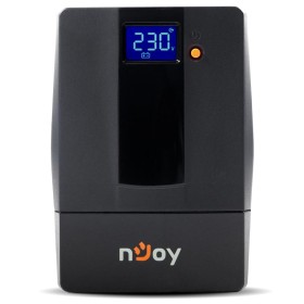 UPS nJoy Horus Plus 600, 600VA/360W, Afisaj LCD cu ecran tactil, 2 Prize Schuko cu Protectie, Repornire Automata, RJ11 protectie