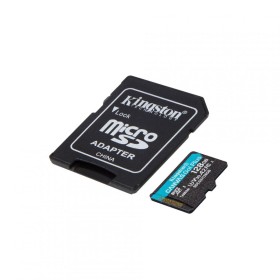 Card de Memorie MicroSDXC Kingston Canvas GO Plus, 256GB, Adaptor SD, Class 10