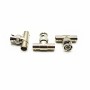 Conector BNC TATA la 2 X conectori BNC MAMA, LN-CTB03A, pachet 10bucati