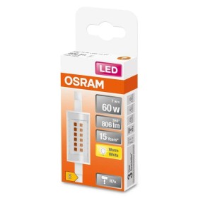 Bec LED Osram SLIM LINE, R7s, 7W (60W), 806 lm, lumina calda (2700K...
