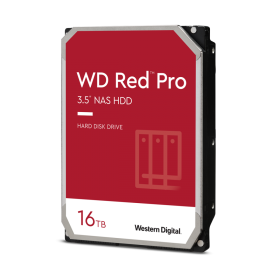 HDD NAS WD Red Pro 16TB CMR, 3.5'', 512MB, 7200 RPM, SATA, TBW: 550