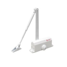 Amortizor hidraulic cu brat SA-5012AW-wh, culoare alb Pentru: usi cu greutatea de 25-45 kg latime usa ≤900mm Ulei hidraulic term