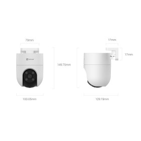 Camera supraveghere video WIFI Pan & Tilt Ezviz CS-H8C-R100-1J4WKFL...