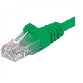 Patchcord UTP RJ45-RJ45 Cat.5e 0.5m verde,UTP-5E-0.5-GN, pachcord d...