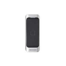 Cititor card Hikvision DS-K1107AM, citeste carduri Mifare 13.56 MHz, distanta citire: ≤ 50 mm, RS-485, Wiegand (W26/W34) protoco