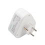 Triplu Stecher SPACER, Schuko, max 3500W, 16A, protectie copii, 3 prize Schuko, 1 stecher Schuko