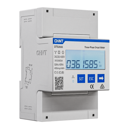 Controler solar cu masurare bidirectionala, nJoy Smart Meter trifaz...