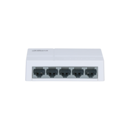 Switch Dahua 5 porturi, unmanaged, PFS3005-5ET-L, Interfata: 10/100 Mbps, Capacitate switch: 1 Gbit, Packet Forwarding Rate 0.74
