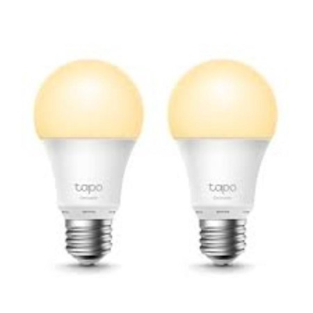 TP-Link Tapo L510E Smart bulb White 2 PACK, Yellow Wi-Fi, Dimmable, E27, Wi-Fi Protocol IEEE 802.11b/g/n, Wi-Fi Frequency 2.4 GH