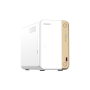 NAS QNAP 262 2-Bay, CPU Intel Celeron N4505 2-core/2-thread processor (burst max. 2.9 GHz), RAM 4 GB DDR4 (onboard not expandabl