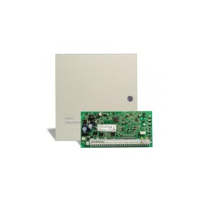 Centrala 8 zone pe placa Extensibila la 64 zone 8 partitii, 4 iesiri programabile PGM Comunicator digital 2 numere telefon Memor