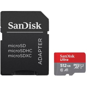 SanDisk Ultra microSDXC 512GB + SD Adapter 150MB/s A1 Class 10 UHS-I