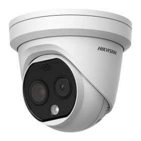 Camera supraveghere Thermal si Optical IP Turret DS-2TD1217-2/QA termal: 160 × 120, output image: 25 fps (1280 × 720, 704 × 576,
