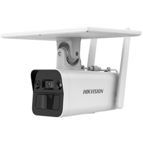 Camera de supraveghere IP Bullet 4MP Hikvision DS-2XS2T41G1- ID/4G/C05S07(4MM) cu panou solar, lentila fixa: 4mm, iluminare: B/W