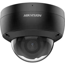 Camera de supraveghere IP Dome 6MP Hikvision DS-2CD2166G2-ISU(2.8MM) (C)/BK, lentila fixa: 2.8mm, iluminare min: Color: 0.003 Lu
