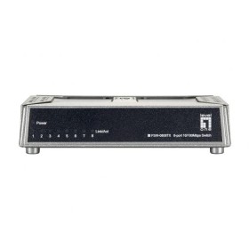 LevelOne FSW-0808TX  8-Port Fast Ethernet Switch, 69 x 30 x 125 mm