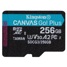 Card de Memorie MicroSDXC Kingston Canvas GO Plus 256GB, Class 10 - UHS I, U3, V30, A2