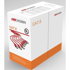 Cablu UTP CAT.6, 305 metri, DS-1LN6-UE-W Diametru fir: 0.53mm, OFC, CM, CPR, culoare alb