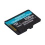 Card de Memorie MicroSDXC Kingston Canvas GO Plus 256GB, Class 10 - UHS I, U3, V30, A2