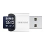 Card de Memorie MicroSDXC Samsung PRO Ultimate C UHS-I U3, V30, A2 + Adaptor USB