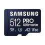 Card de Memorie Micro Secure Digital Card Samsung Pro Ultimate, 512GB, MB-MY128SA/WW, Clasa 10, pana la 200MB/S, cu adaptor