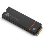 SSD SEAGATE FireCuda 530 HeatSink 500GB M.2 2280 PCIe Gen4 x4 NVMe 1.4, Read/Write: 7000/3000 MBps, IOPS 400K/700K, TBW 640, Res