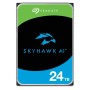 HDD Video Surveillance SEAGATE SkyHawk AI 24TB CMR, 3.5", 512MB, SATA, Rescue Services 3 ani, TBW: 550