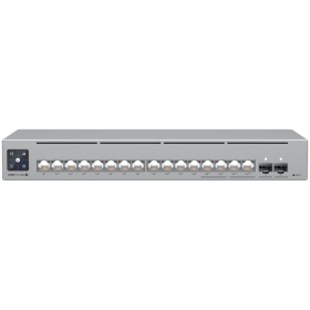 Ubiquiti 16-port, Layer 3 Etherlighting switch with 2.5 GbE, PoE++ ...