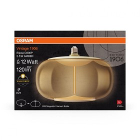 Bec LED vintage (decorativ) OSRAM Amber cu filament magnetic, E27, ...
