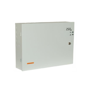 Sursa de alimentare pentru sisteme de detectie incendiu 24V/4A in cutie metalica Merawex ZSP100-4A-18, loc pentru 2 acumulatori,