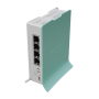 Mikrotik L41G-2AXD HAP AX LITE Gigabit wireless router, Procesor: IPQ-5010, 800 MHz Dual core, Router OS 4, 256MB RAM, storage: 
