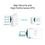 "Omada VPN Router with 10G Ports PORT: 1× 10G SFP+ WAN Port, 1× 10G SFP+ WAN/LAN Port,1× Gigabit SFP WAN/LAN Port, 8× Gigabit RJ