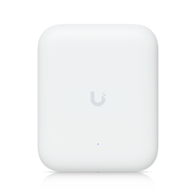 Ubiquiti U7-Outdoor All-weather WiFi 7 AP with 4 spatial streams, an integrated directional super antenna, and versatile mountin