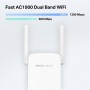 Mercusys AC1900 Wi-Fi Range Extender ME50G Dual-Band, Standarde Wireless: IEEE 802.11a/n/ac 5 GHz, IEEE 802.11b/g/n 2.4 GHz, Vit