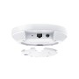 "AX3000 Ceiling Mount Dual-Band Wi-Fi 6 Access Point PORT:1× Gigabit RJ45 Port SPEED:574Mbps at  2.4 GHz + 2402 Mbps at 5 GHz FE