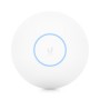 UBIQUITI U6 Long-Range WiFi 6 8 spatial streams 185 m² (2,000 ft²) coverage 350+ connected devices Powered using PoE+ GbE uplink