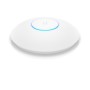 UBIQUITI U6 Long-Range WiFi 6 8 spatial streams 185 m² (2,000 ft²) coverage 350+ connected devices Powered using PoE+ GbE uplink