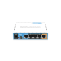 WIRELESS ACCESS POINT MIKROTIK RB951UI-2ND, hAP, 5xLAN Fast Ethernet ,PASSIVE POE IN/OUT