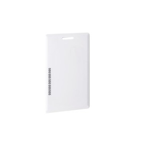 Cartele de proximitate cu cip EM4100 (125KHz) Format: Wiegand 26 Dimensiuni: 86x 54 x 1.8mm