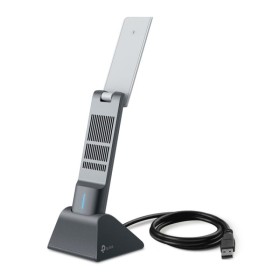 AX3000 High Gain Dual Band Wi-Fi 6 USB Adapter SPEED: 2402 Mbps at 5 GHz + 574 Mbps at 2.4 GHz SPEC: High Gain External Antennas