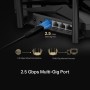 Mercusys MR90X Dual-Band WiFi 6 Router (AX6000), Standarde wireless: Wi-Fi 802.11ax/ac/a/b/g/n , Viteza wireless:  4804 Mbps (5 