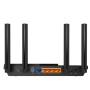 TP-Link Wireless Router, ARCHER AX55 WI-FI 6 ,dual band AX3000 5 GHz: 2402 Mbps (802.11ax), 2.4 GHz: 574 Mbps(802.11ax), Standar