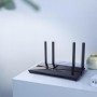 TP-LINK Wireless Router, ARCHER AX23 AX1800, Quad-Core CPU, Dual-Band, 5 GHz: 1201 Mbps (802.11ax), 2.4 GHz: 574 Mbps (802.11ax)